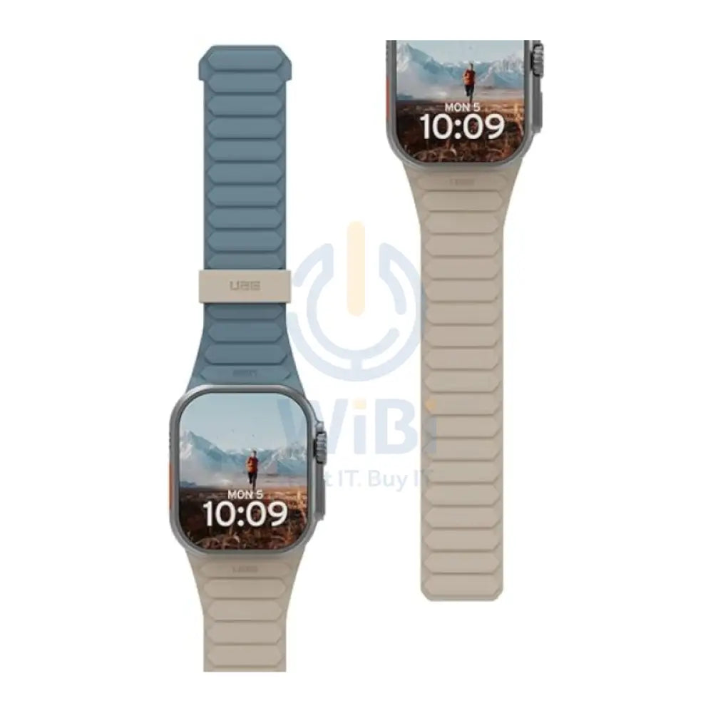 UAG Pathfinder Strap for Apple Watch 49/45/44/42mm - Dune/Cloud Blue Accessories > Smart Watches > Straps