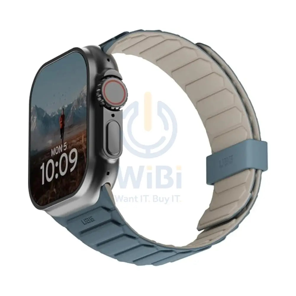 UAG Pathfinder Strap for Apple Watch 49/45/44/42mm - Dune/Cloud Blue Accessories > Smart Watches > Straps