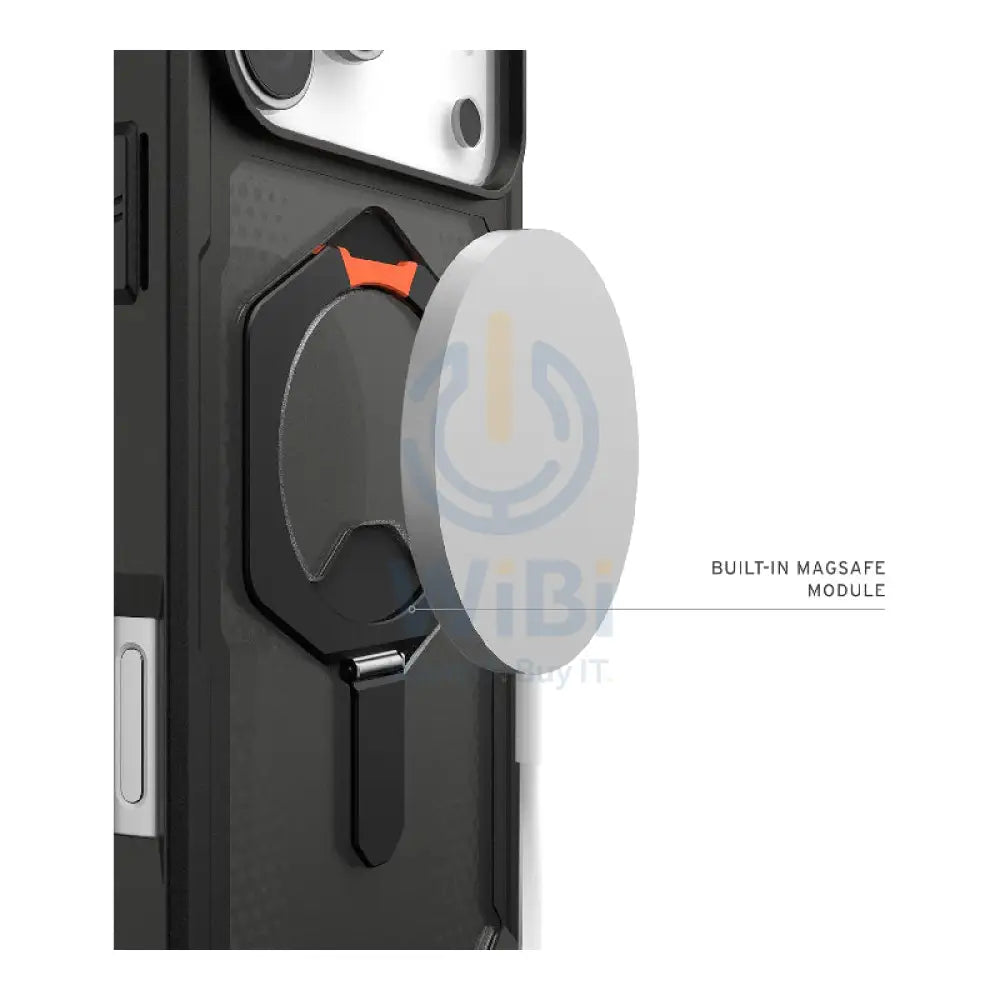 UAG Plasma XTE MagSafe Case For Apple iPhone 17 Pro - Black/Pop Orange Accessories > Mobiles & Tablets > Mobiles >