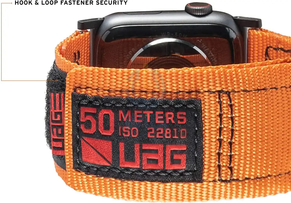 UAG Ultra Active Strap - Apple Watch 45mm/44mm/42mm / Orange Accessories > Smart Watches > Straps