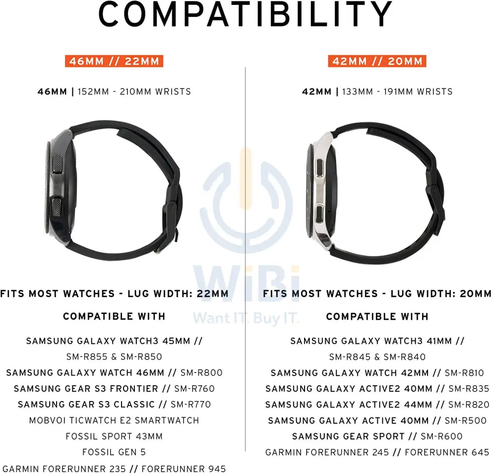 UAG Universal Watch (22mm lugs) Active Strap - Black Accessories > Smart Watches > Offer Zone