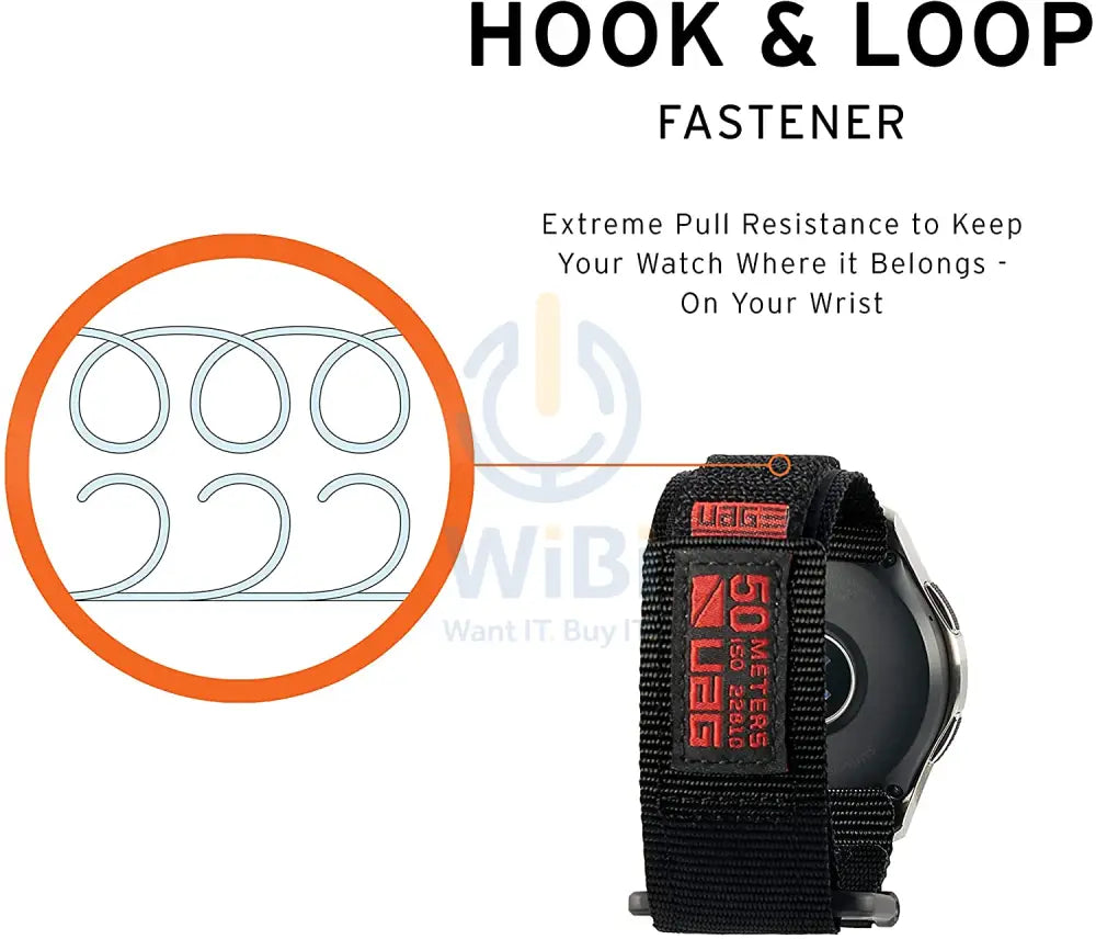 UAG Universal Watch (22mm lugs) Active Strap - Black Accessories > Smart Watches > Offer Zone