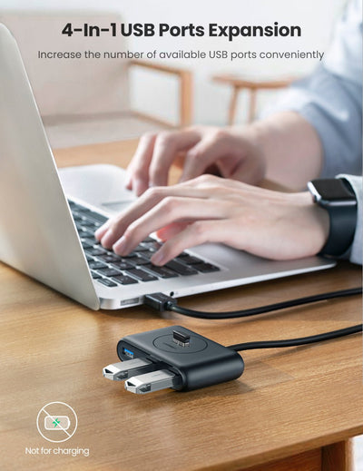 UGREEN USB 3.0 Hub - 1 Meter / Black