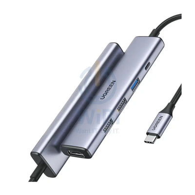 Ugreen 5-in-1 USB-C Hub (100W PD 4K@30Hz HDMI) Model CM478 15495 Accessories > Cables & Converters > Cables