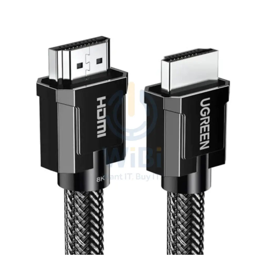 UGREEN 8K HDMI M/M Round Cable with Braided 2m - Gray Accessories > Cables & Converters > Cables