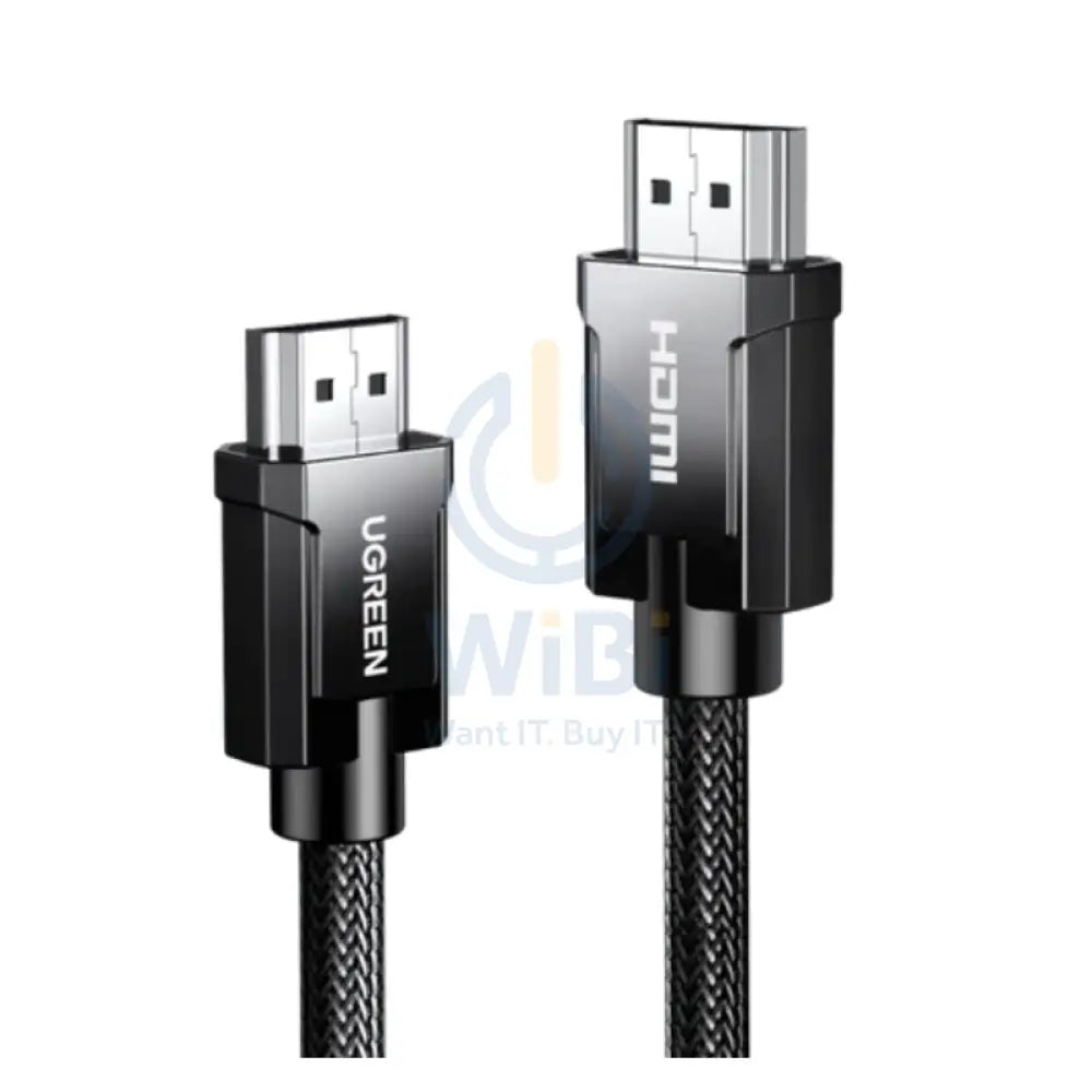 UGREEN 8K HDMI M/M Round Cable with Braided 2m - Gray Accessories > Cables & Converters > Cables
