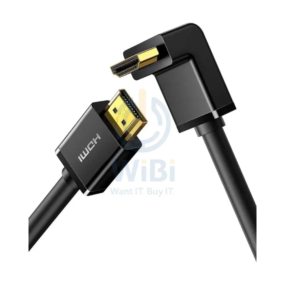 UGREEN HDMI Cable Right Angle 90 Degree - 2 Meter / Black Accessories > Cables & Converters > Cables