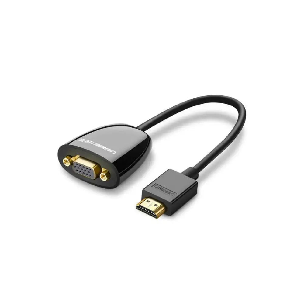 UGREEN HDMI to VGA Converter without Audio - Black Accessories > Cables & Converters > Cables > Offer Zone