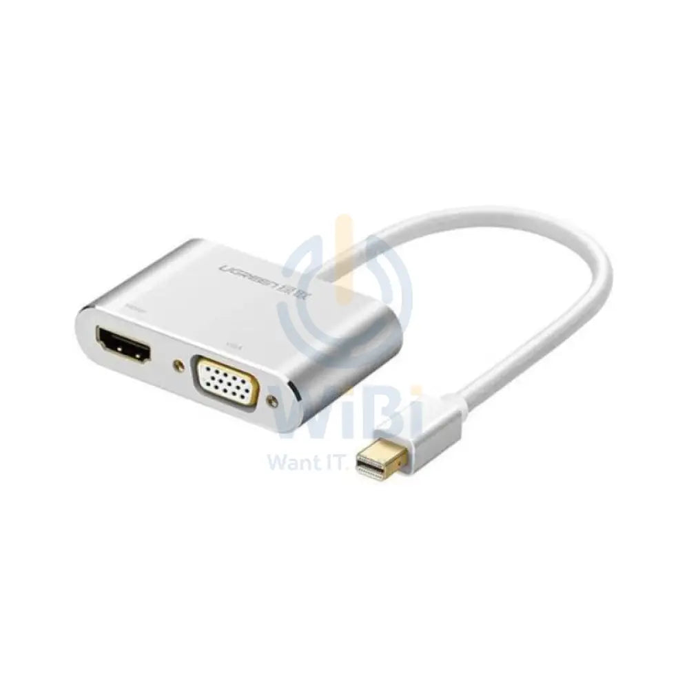 UGREEN Mini DP to HDMI + VGA Converter - Silver Accessories > Cables & Converters > Cables > Offer Zone