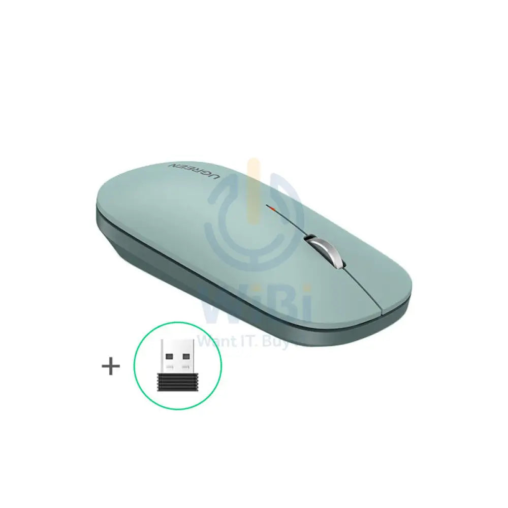 UGREEN Portable Wireless Mouse - Green Accessories > Keyboard & Mouse > Gaming Zone > Offer Zone