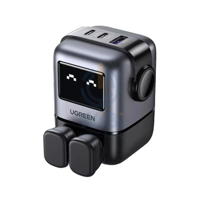UGREEN Uno Gan Wall Mount Charger - 65W / USB-A / Type-C - Black Accessories > Mobiles & Tablets > Mobiles > Car