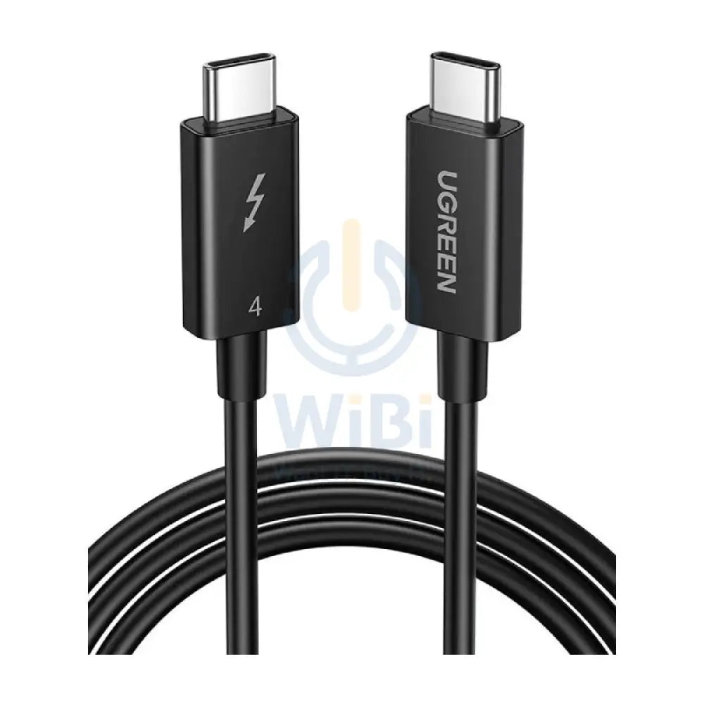 UGREEN USB-C to USB-C Thunderbolt 4 Cable - 0.8 Meter / Black Accessories > Cables & Converters > Cables > Offer Zone