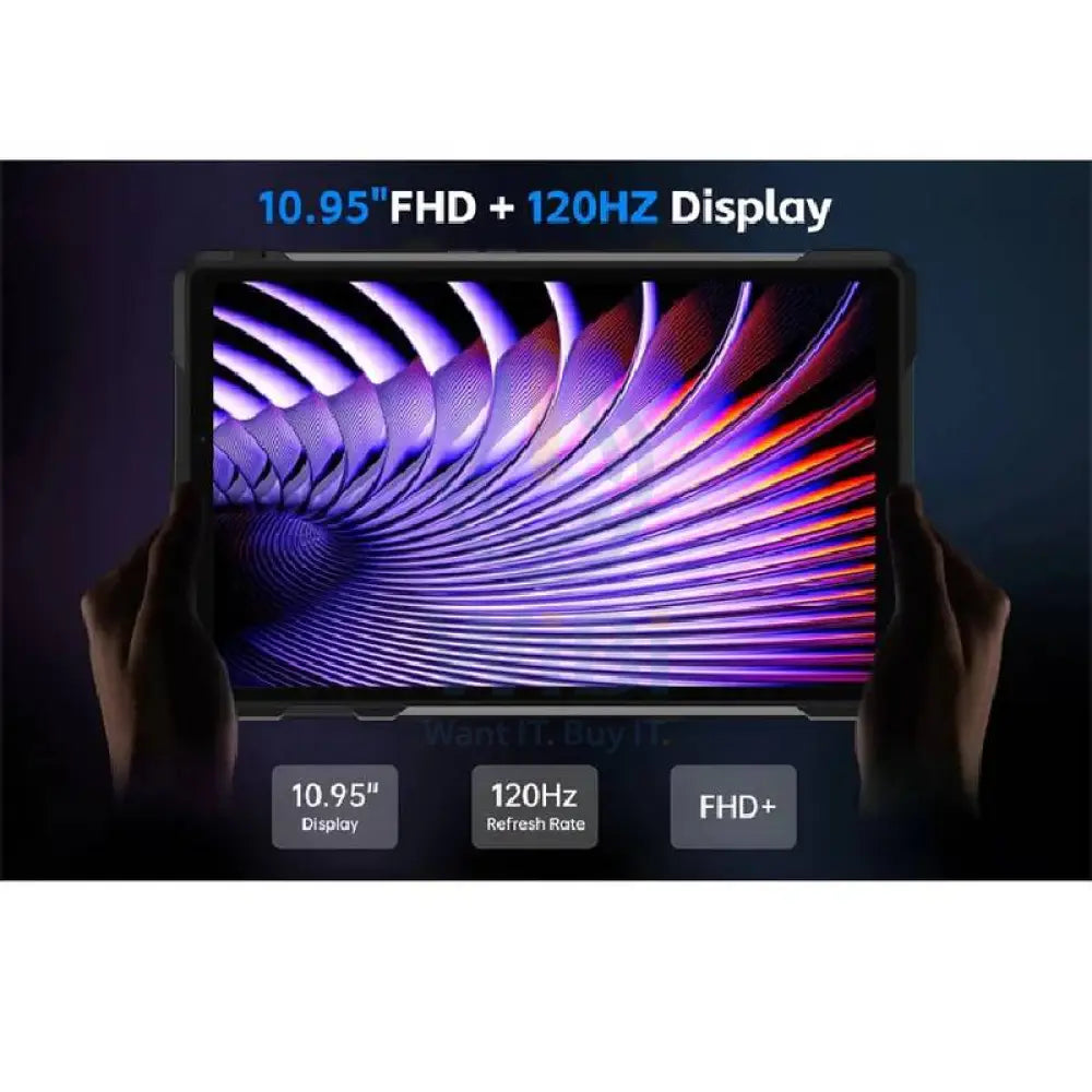 Unihertz 8849 TANK Pad - 10.95’’ FHD / 16GB RAM / 512GB / 5G / Tablet with Built-in Projector Mobiles & Tablets >