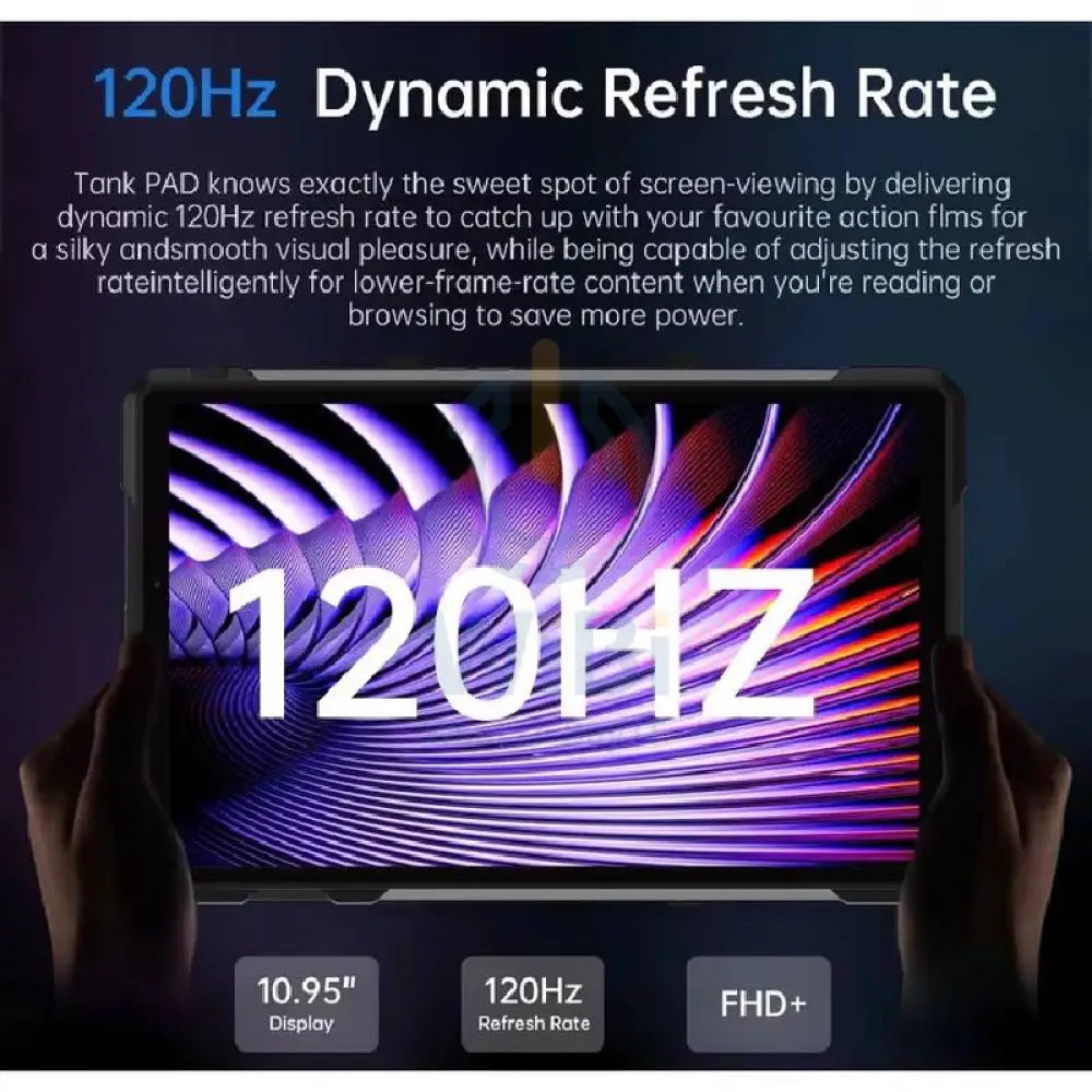 Unihertz 8849 TANK Pad - 10.95’’ FHD / 16GB RAM / 512GB / 5G / Tablet with Built-in Projector Mobiles & Tablets >