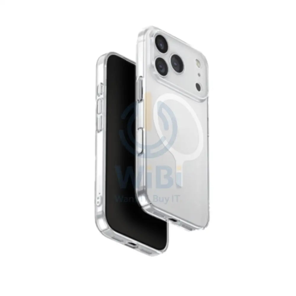Uniq Airsuit MagSafe Case for Apple iPhone 17 Pro - Glossy Clear/White Accessories > Mobiles & Tablets > Mobiles >
