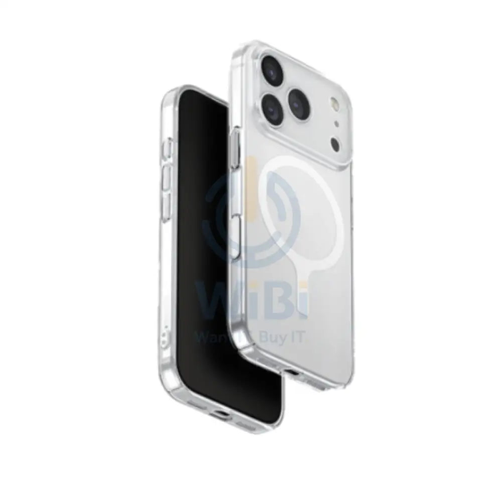 Uniq Airsuit MagSafe Case for Apple iPhone 17 Pro Max - Glossy Clear/White Accessories > Mobiles & Tablets > Mobiles >