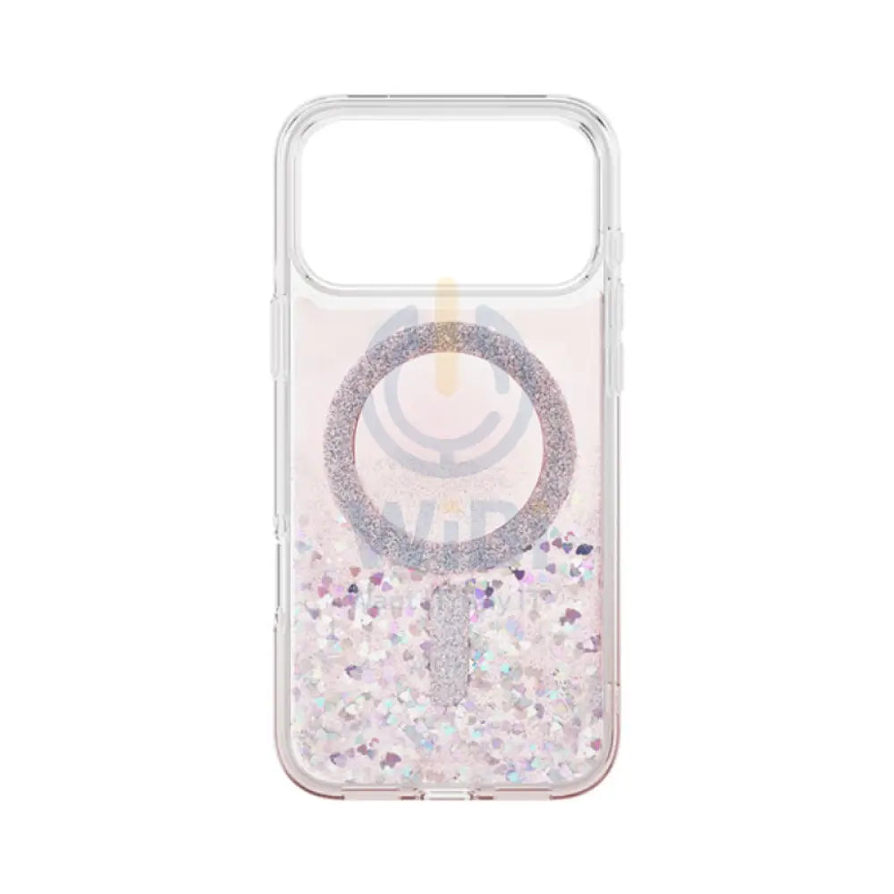 Uniq Coehl Solea Magclick Charging Case For Apple iPhone 17 Pro - Glitter Hearts Accessories > Mobiles & Tablets >