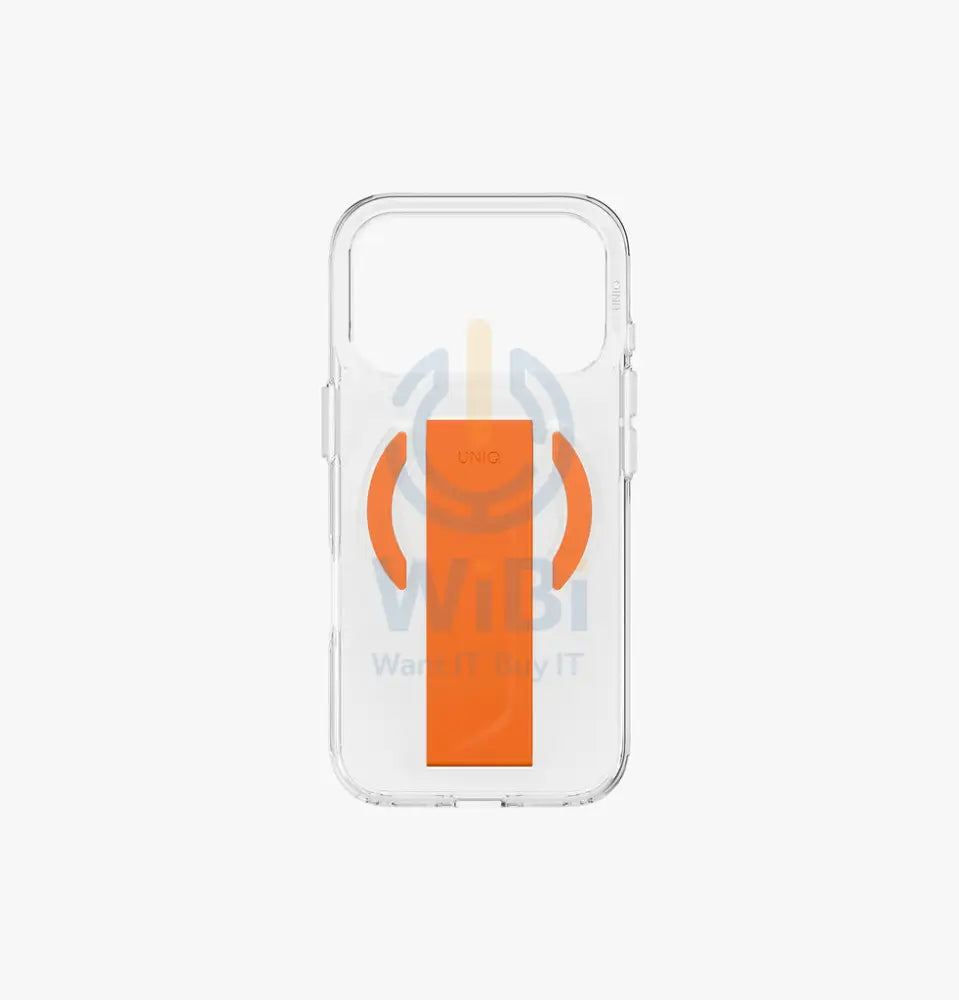 UNIQ Hybrid Heldro Air Magclick Charging For iPhone 17 Pro Max (2025) 6.9 - Volt Orange Accessories > Mobiles & Tablets