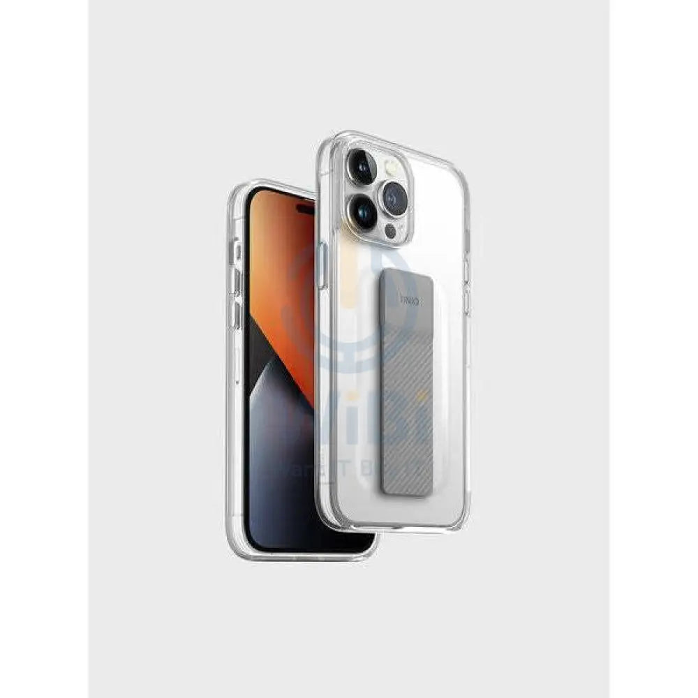Uniq Hybrid iPhone 14 Pro (6.1) Heldro Lucent - Clear Accessories > Mobiles & Tablets