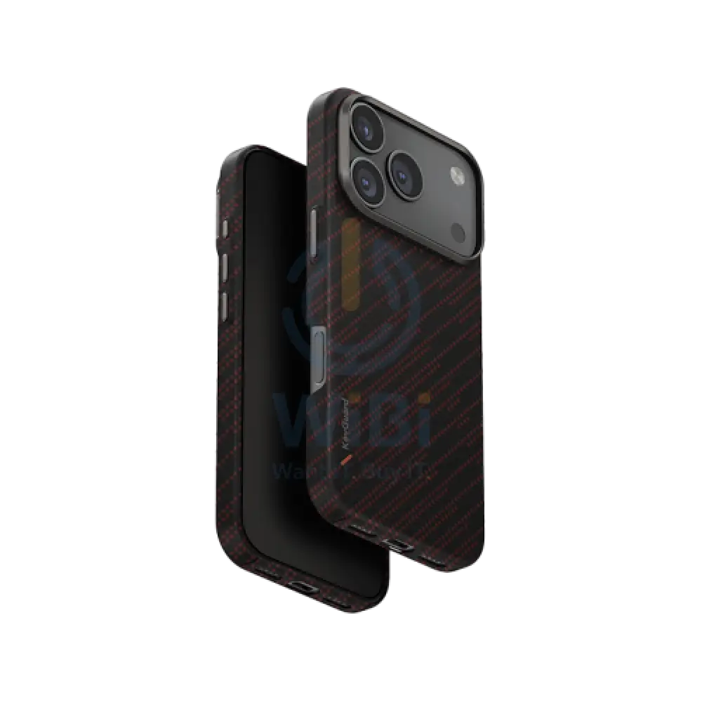 Uniq Hybrid Keva Edge Magclick Charging for Apple iPhone 17 Pro (2025) 6.3’’ - Rust Orange Accessories > Mobiles &