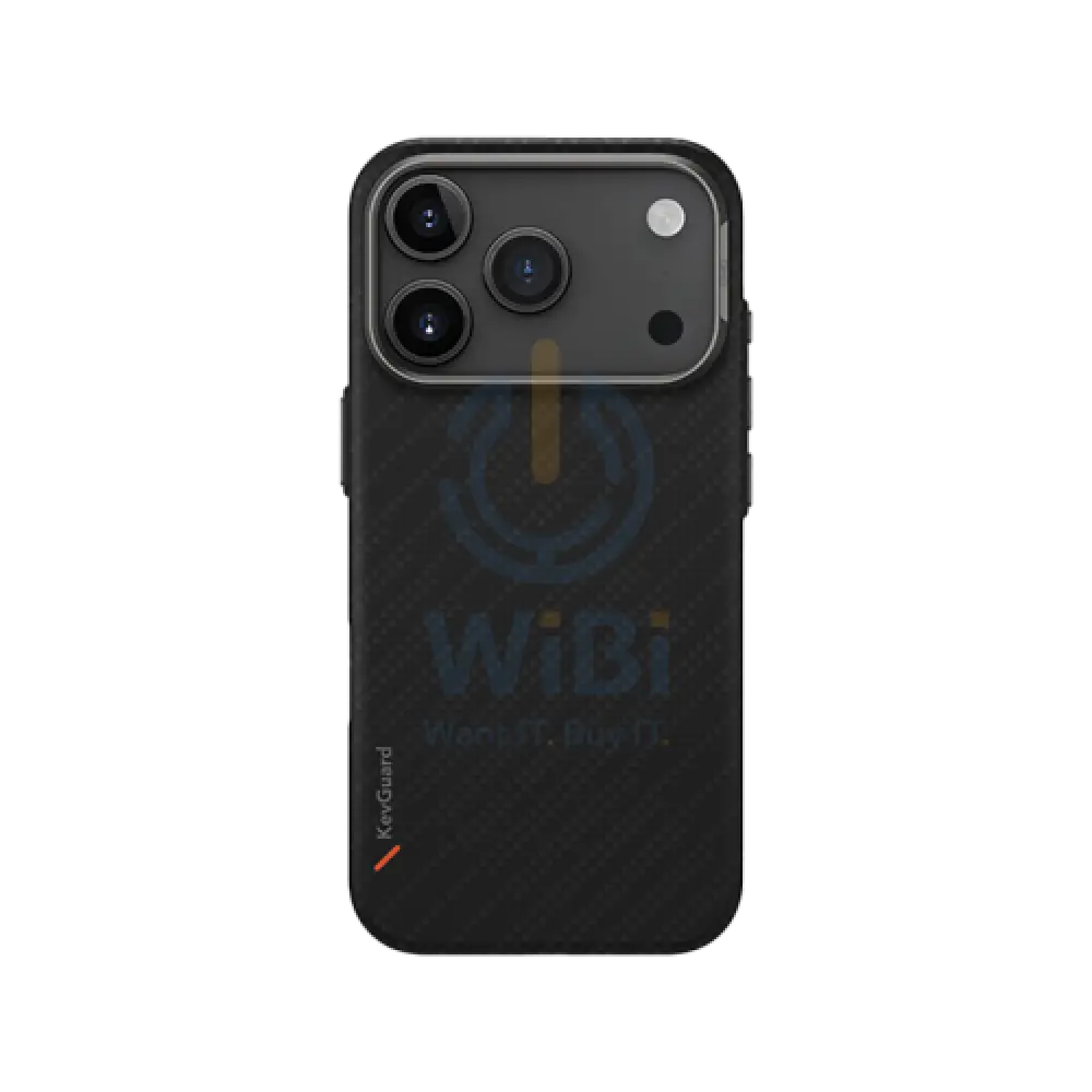 Uniq Hybrid Keva Edge Magclick Charging for Apple iPhone 17 Pro Max (2025) 6.9’’ - Carbon Black Accessories > Mobiles &
