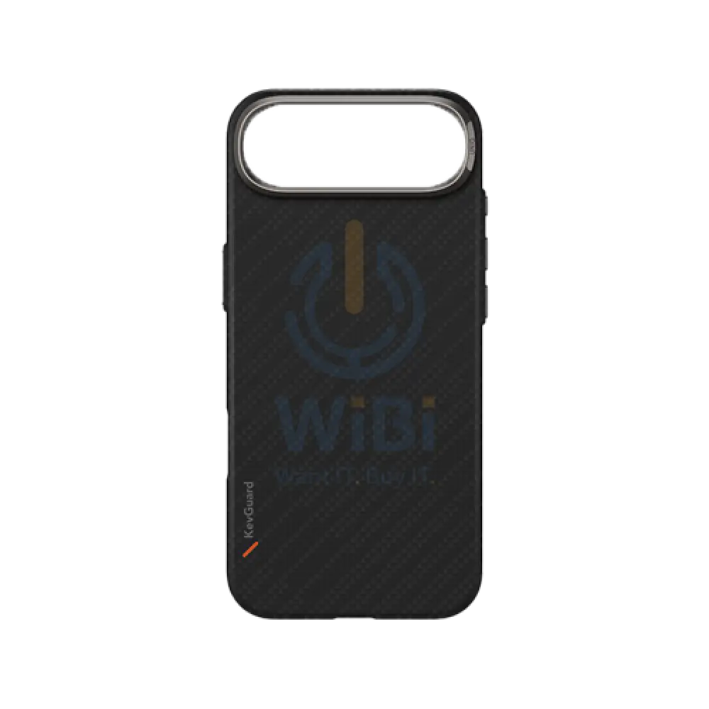 Uniq Hybrid Keva Edge Magclick Charging for Apple iPhone Air (2025) 6.6’’ - Carbon Black Accessories > Mobiles &
