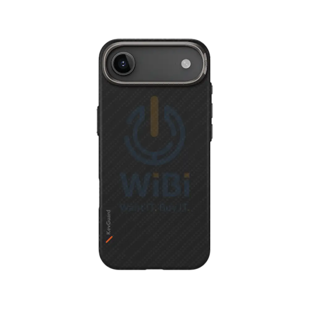 Uniq Hybrid Keva Edge Magclick Charging for Apple iPhone Air (2025) 6.6’’ - Carbon Black Accessories > Mobiles &
