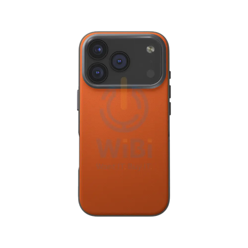 Uniq Hybrid Lyden DS Magclick Charging for Apple iPhone 17 Pro Max (2025) 6.9’’ - Flame Orange/Flint Grey Accessories >