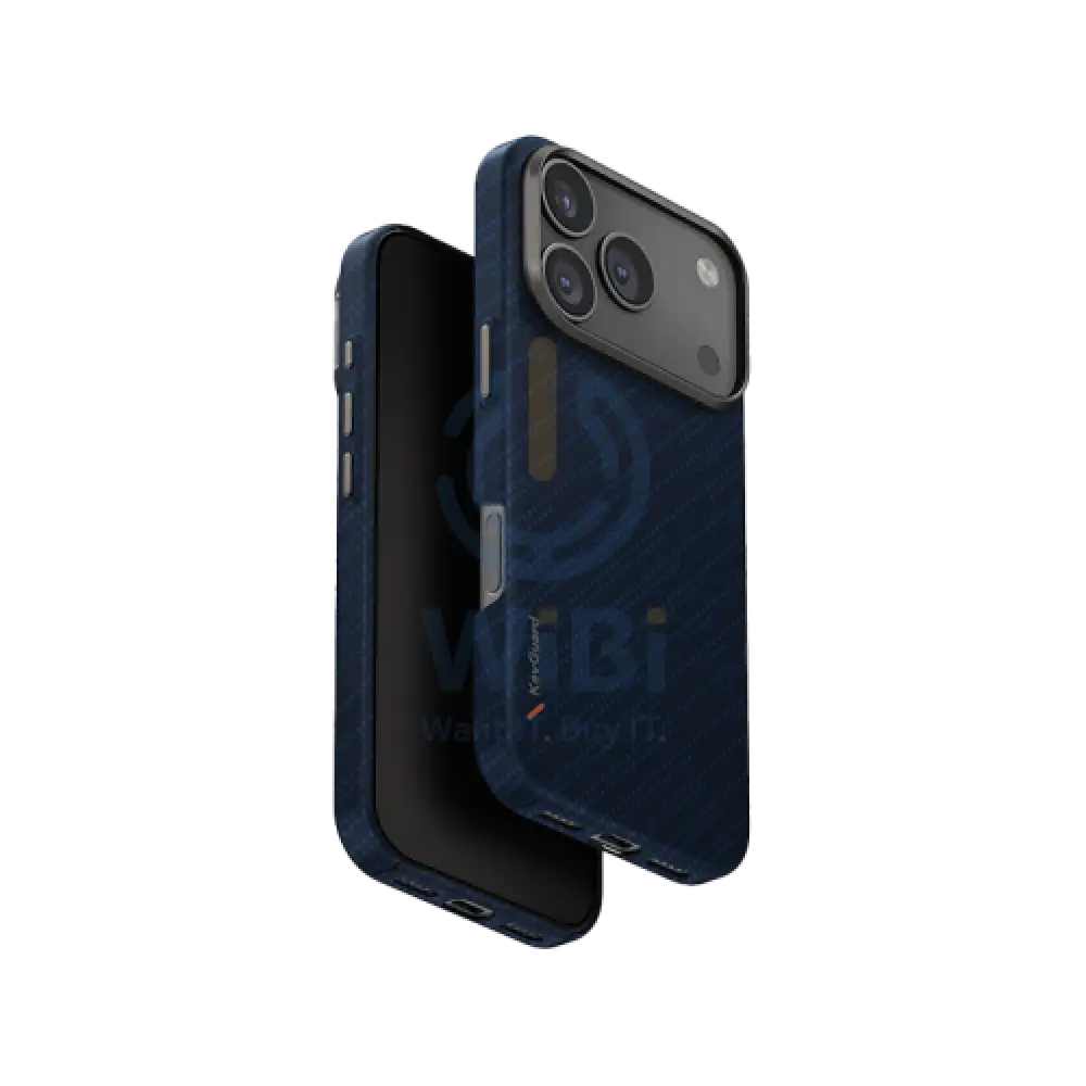 Uniq Hybrid Lyden DS Magclick Charging for Apple iPhone 17 Pro Max (2025) 6.9’’ - Trance Blue Accessories > Mobiles &