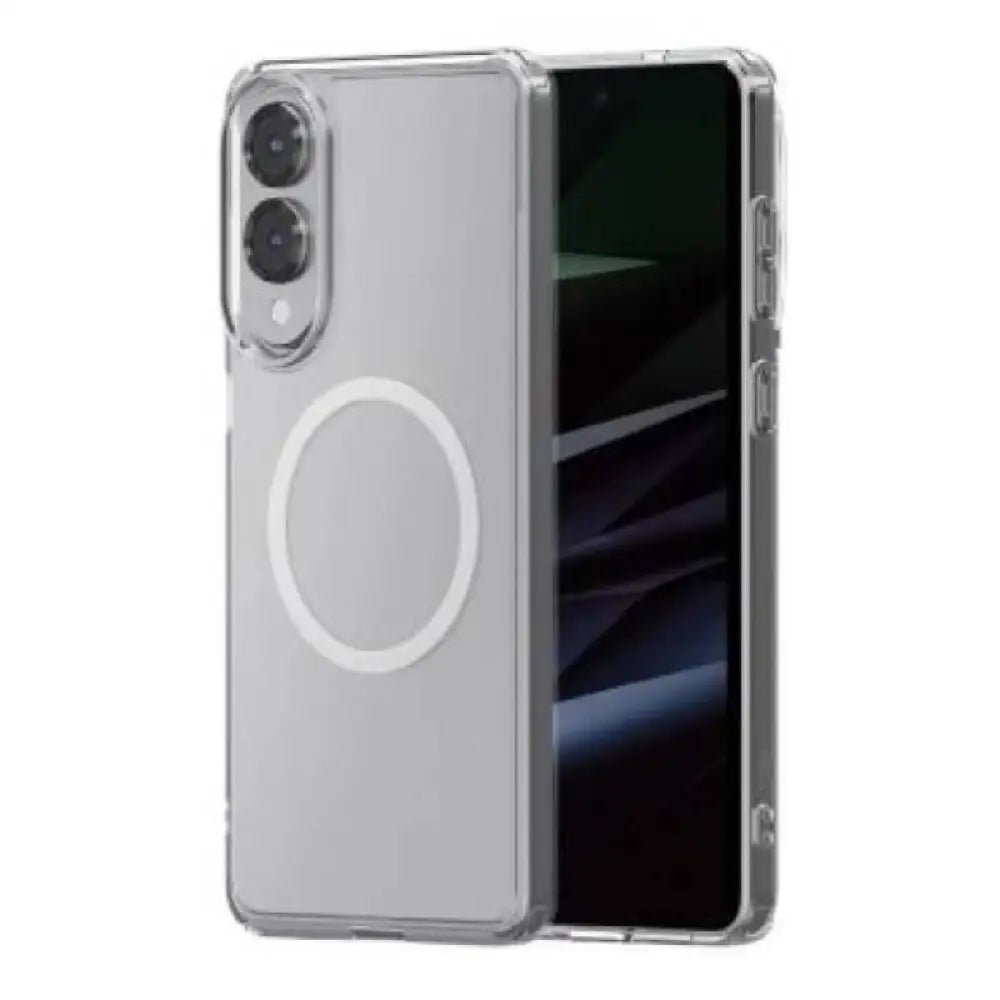 Uniq Hybrid Magclick Charging Lifepro Xtreme Crystal Case - Samsung Galaxy S25 Edge / Clear Accessories > Mobiles &
