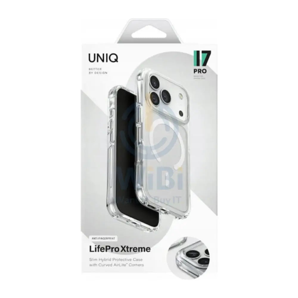 Uniq Lifepro Xtreme Case for Apple iPhone 17 Pro - Frost Clear/White Accessories > Mobiles & Tablets > Mobiles > Covers