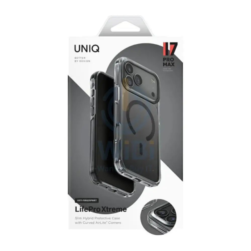 Uniq LifePro Xtreme Magclick Case for Apple iPhone 17 Pro Max - Frost Smoke Accessories > Mobiles & Tablets > Mobiles >