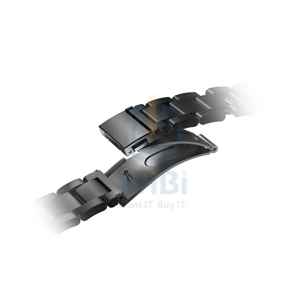 Uniq OSTA Apple Watch Stainless Steel Strap 42/44/45/49mm – Black Accessories > Smart Watches