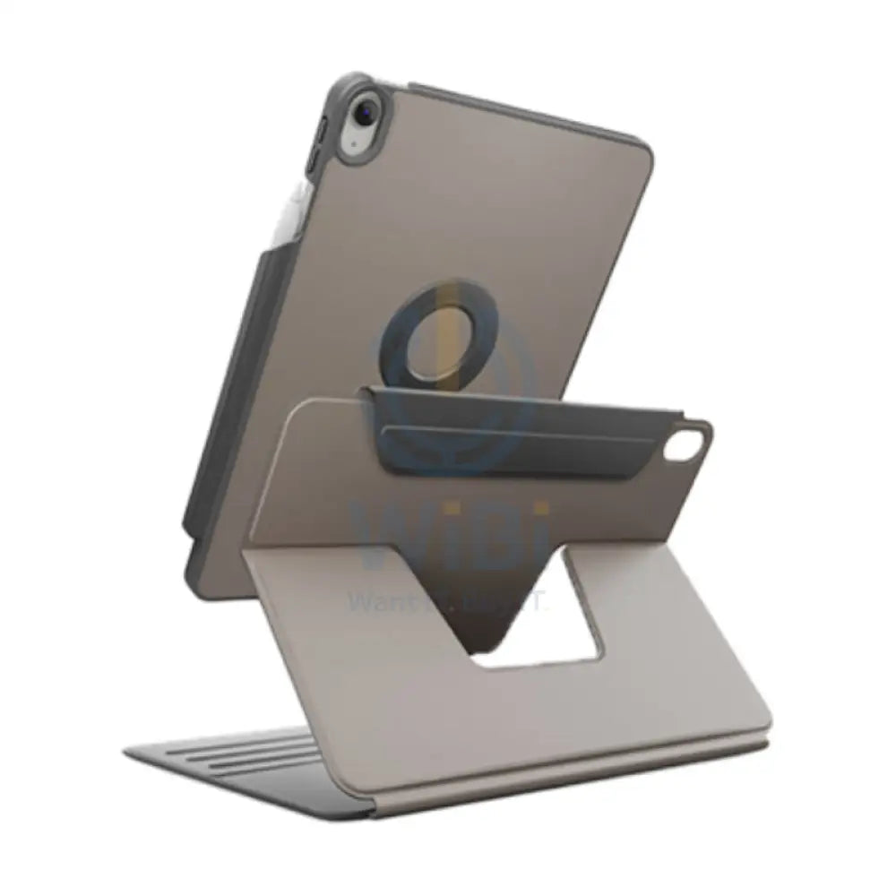 Uniq Rovus Snap Mount Magnetic 360 Rotating Detachable Case for iPad Air 11’’ M2 6th Gen Flint Grey Accessories >