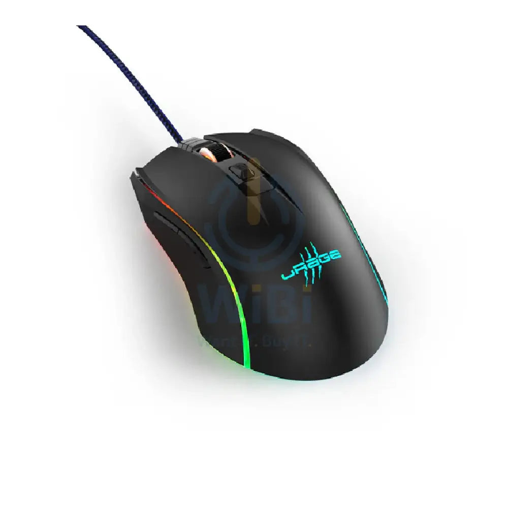 uRage Reaper 210 الألعاب ماوس 210 - بسلك / أسود اكسسوارات > لوحة مفاتيح ماوس الألعاب >منطقة الألعاب > عرض منطقة