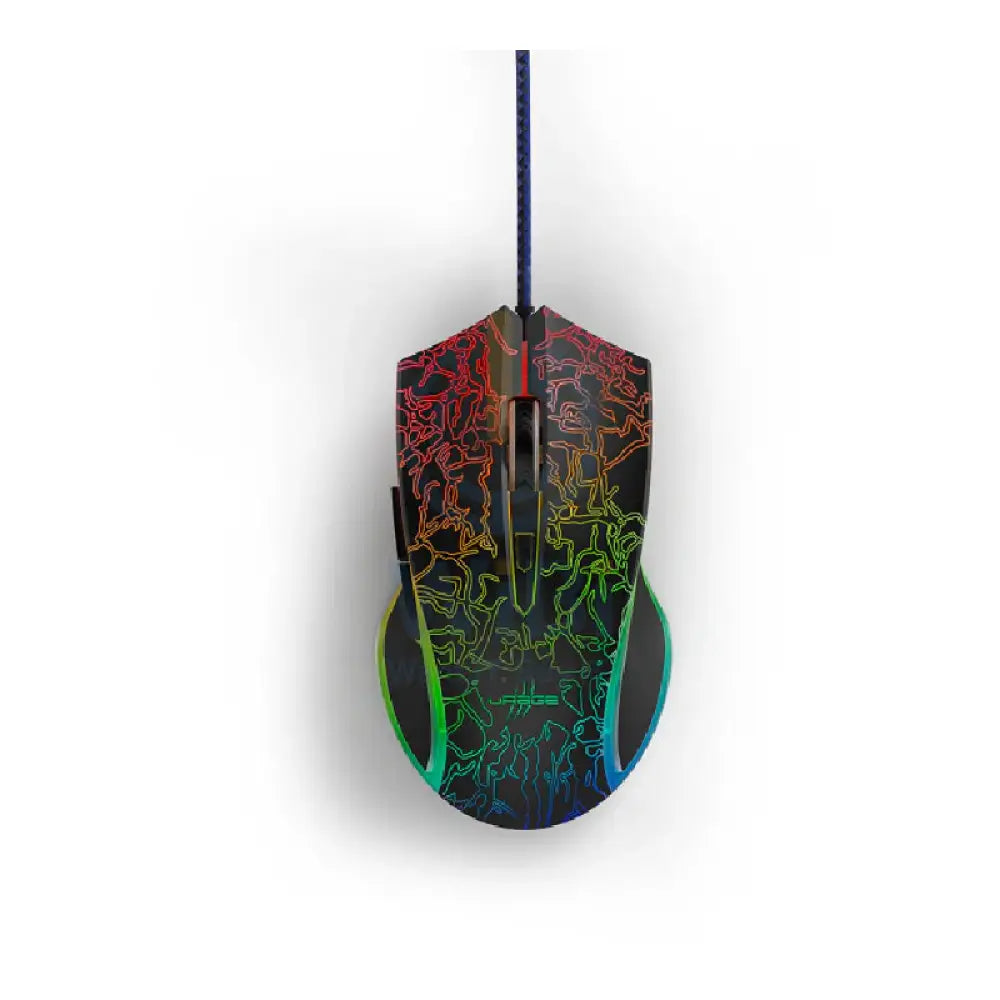 uRage Reaper 220 مضيئة الألعاب ماوس - بسلك / بسلك / أسود اكسسوارات > لوحة مفاتيح ماوس >منطقة الألعاب > عرض > منطقة