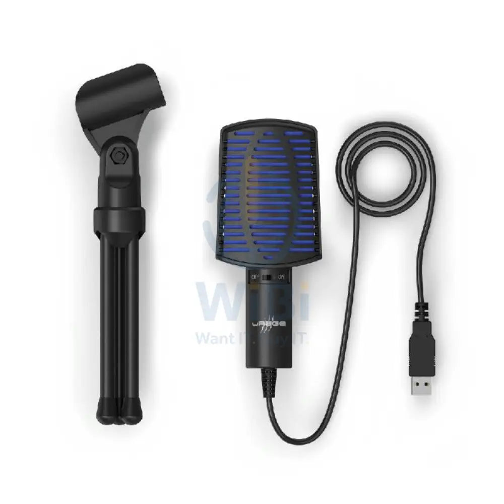 uRage Stream 100 USB Gaming Microphone - 2M / USB / Audio Port - Black Accessories > Audio > Microphone > Offer Zone