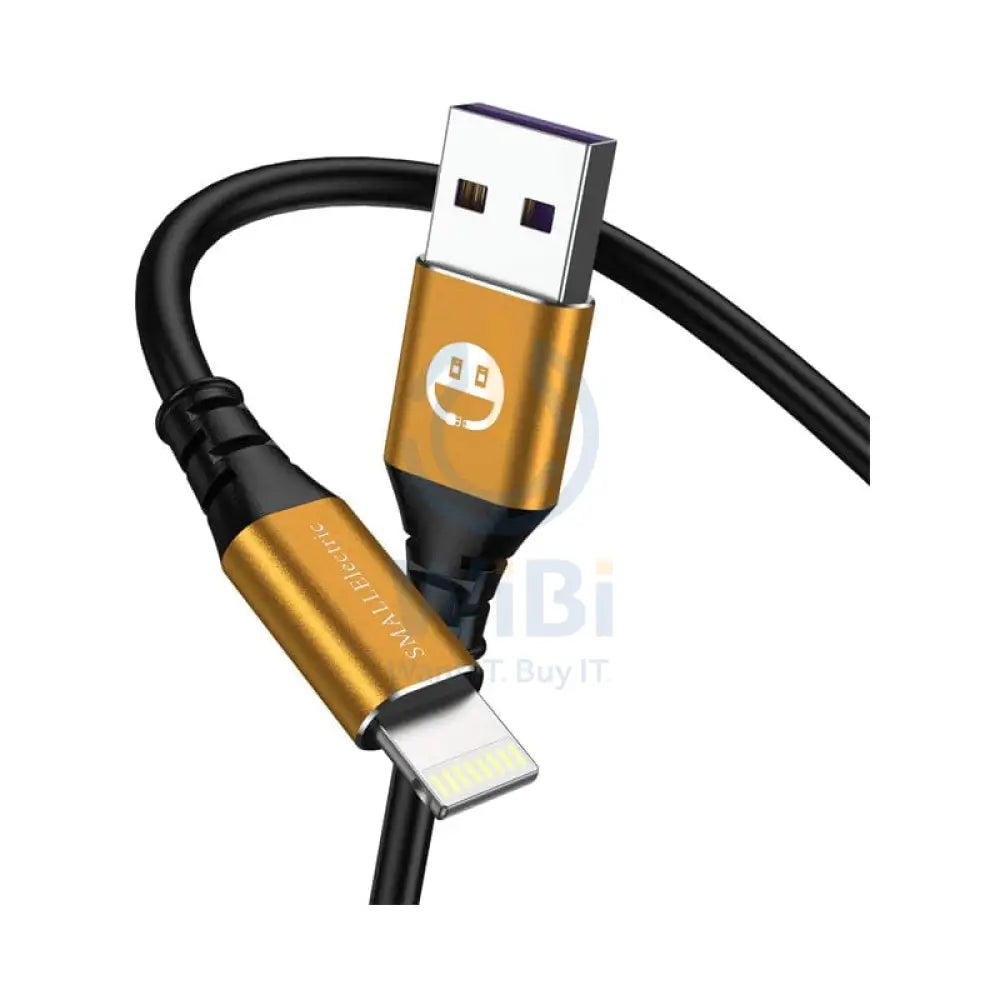 USB A to Lightning Charging Cable - Lightning / Gold / Pack of 3 - Cable