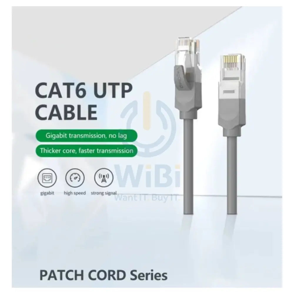 رقعة إيثرنت إيثرنت كابل إيثرنت من فيجي جيغ UTP - CAT6 / 0.9 متر / رمادي منتجات الشبكات > CAT6 الشبكة كبلات الشبكة