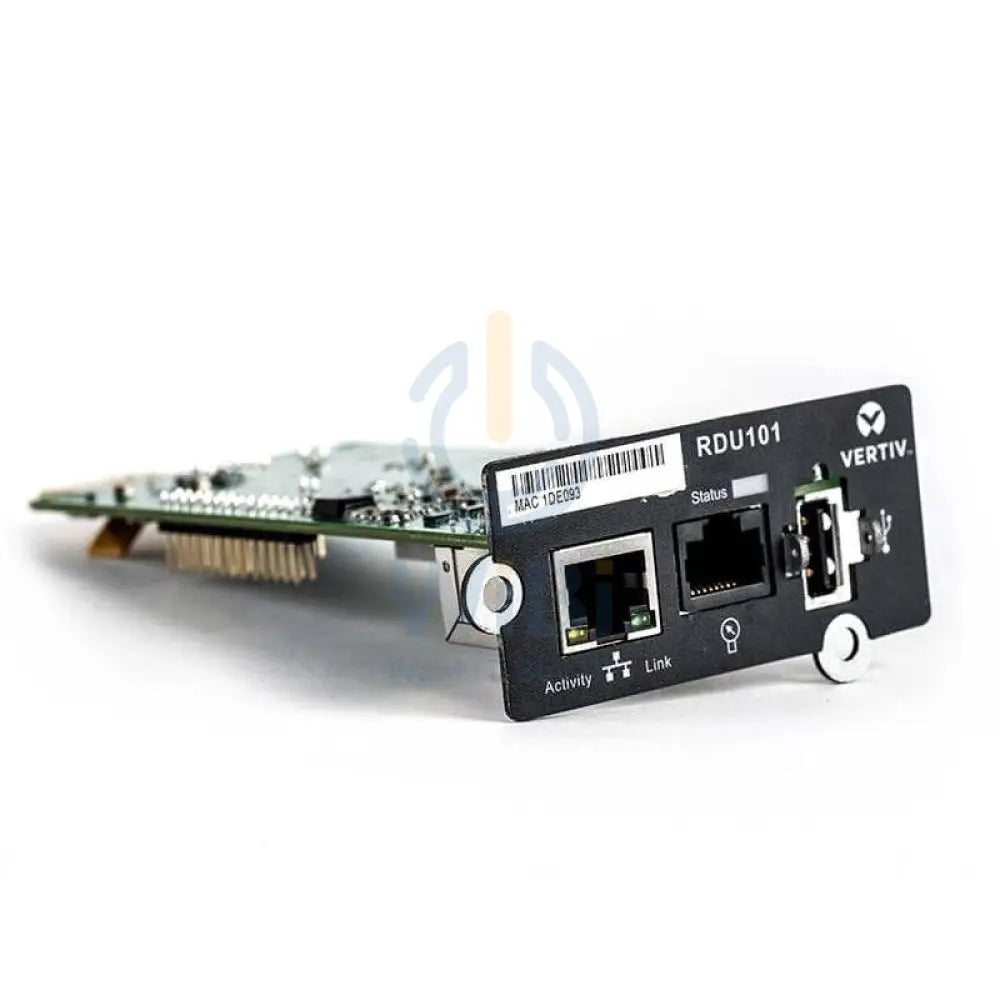 بطاقة الاتصالات Vertiv Liebert Intellislot - USB / RJ-45 (LAN) / سلكي / أسود