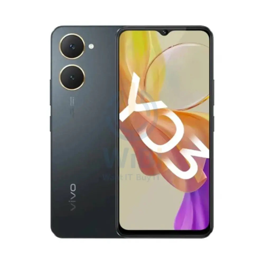Vivo Y03 - 128GB / 4GB / 6.56’’ / 4G / Space Black - Mobile Mobiles & Tablets > Mobiles