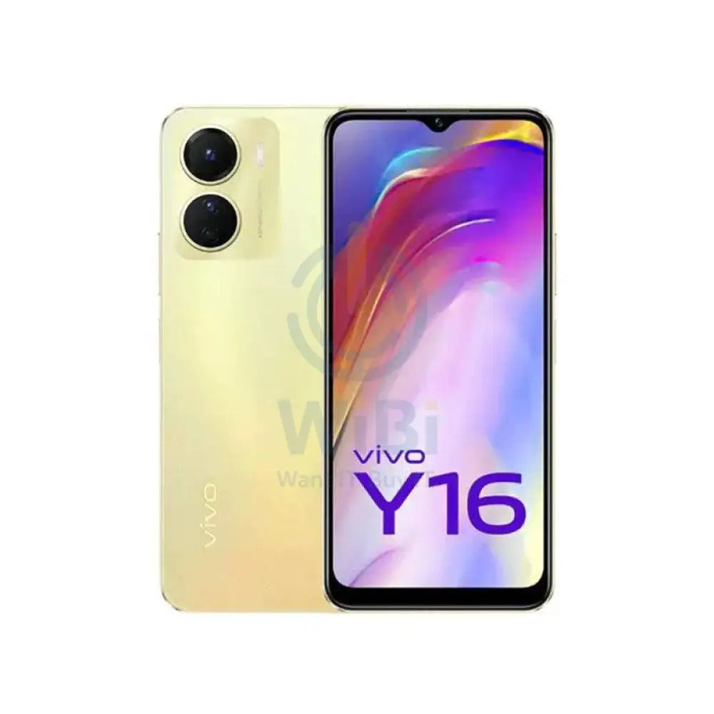 Vivo Y16 - 4GB / 128GB / 6.51’’HD + LCD / 4G / Wi-Fi / Drizzling Gold - Mobile Mobiles & Tablets > Mobiles > Offer Zone