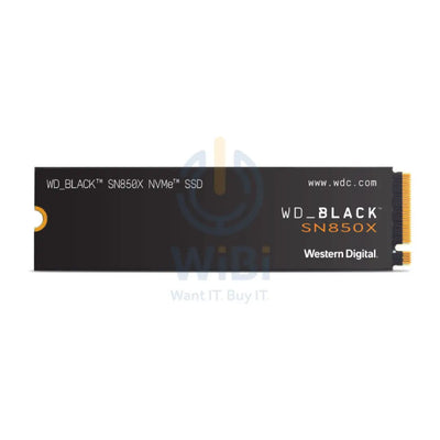 WD Black SN850X Gaming NVMe SSD - 1TB / M.2 2280 / Up to 7300MB/s / PCIe 4 x4 - SSD (Solid State Drive) Storage > Solid