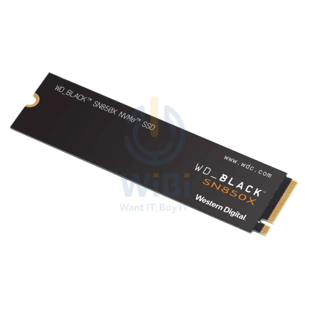 WD Black SN850X NVMe SSD - 2TB / M.2 2280 / Up to 7300MB/s / PCIe 4 x4 - SSD (Solid State Drive) Storage > Solid State