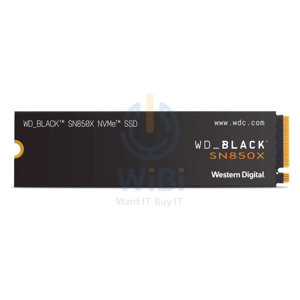 WD Black SN850X NVMe SSD - 2TB / M.2 2280 / Up to 7300MB/s / PCIe 4 x4 - SSD (Solid State Drive) Storage > Solid State