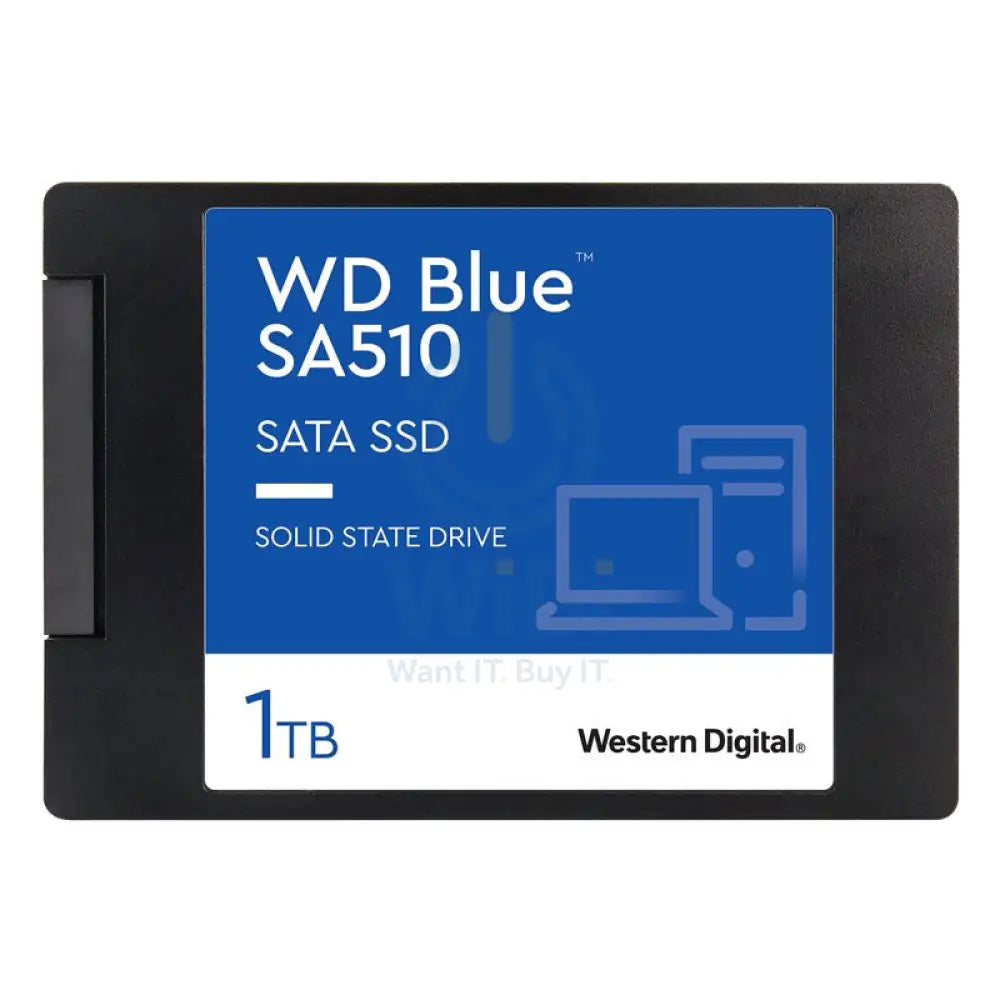 WD Blue SA510 SATA SSD - 1TB / 2.5-inch / SATA-III - SSD (Solid State Drive) Storage > Solid State Drive