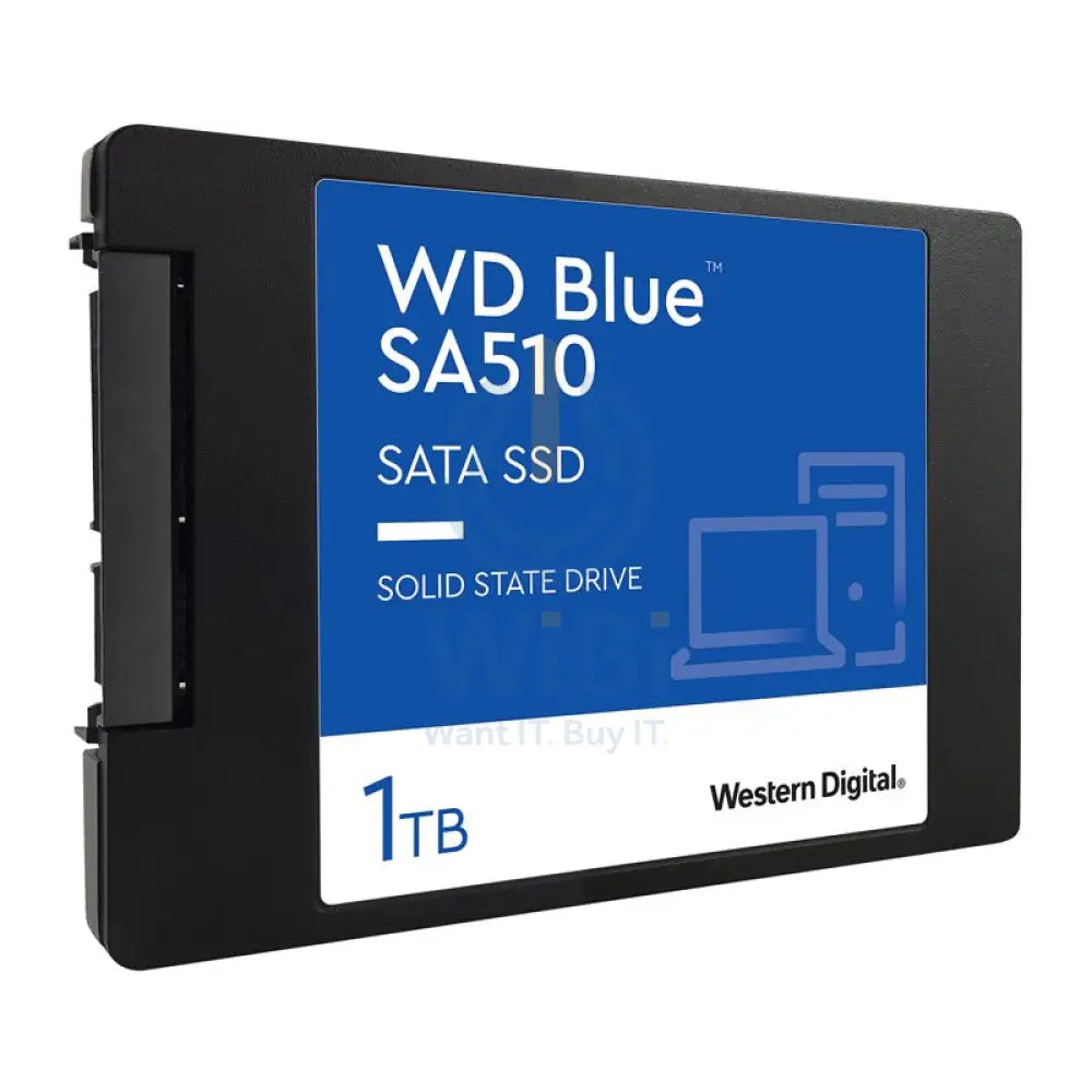 WD Blue SA510 SATA SSD - 1TB / 2.5-inch / SATA-III - SSD (Solid State Drive) Storage > Solid State Drive