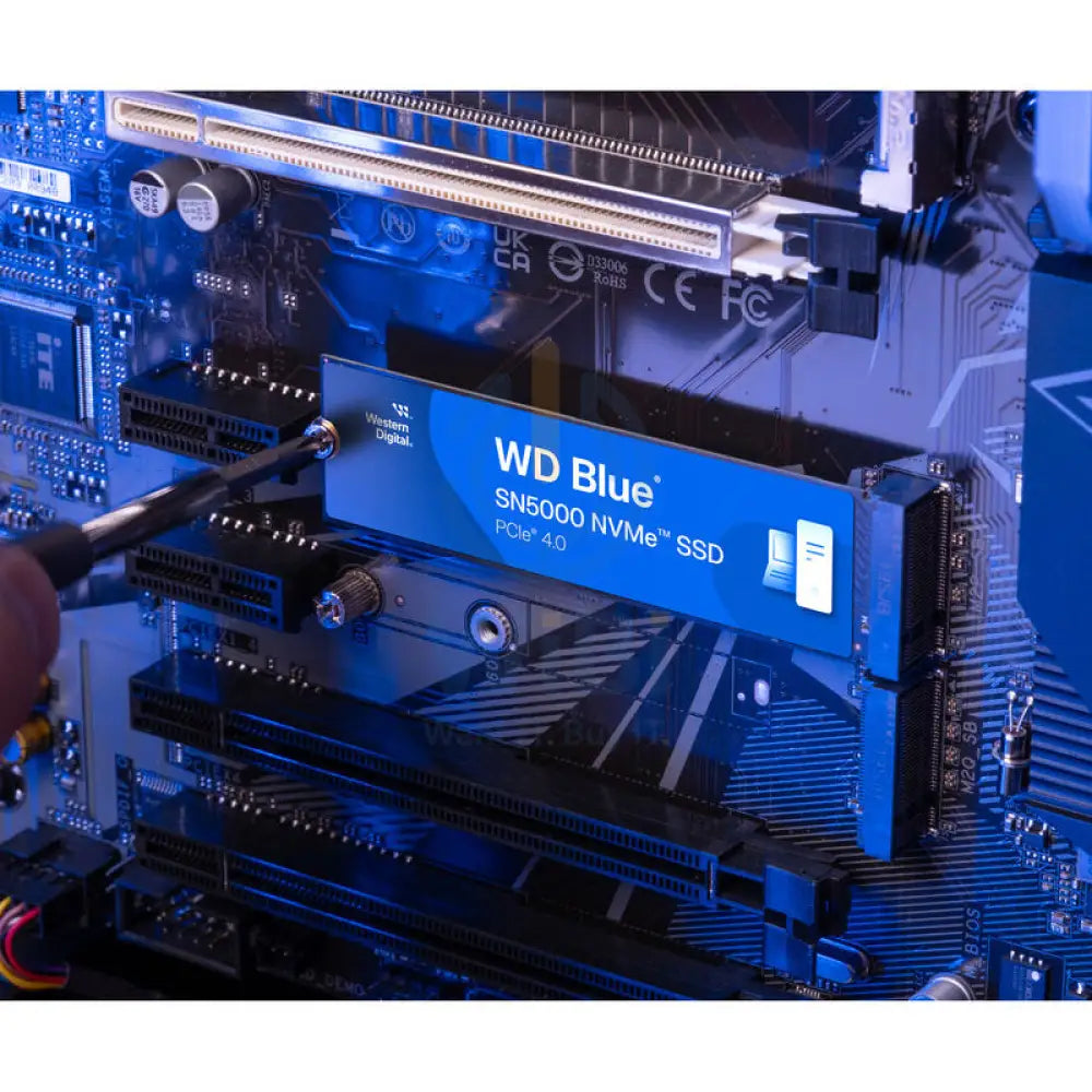 WD Blue SN5000 NVMe SSD - 1TB / Up to 5,150MB/s / M.2 2280 / PCIe Gen4 x4 - SSD (Solid State Drive) Storage > Solid