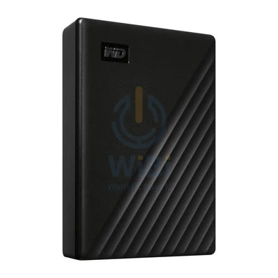 WD My Passport - 4TB / USB 3.2 Gen 1 / Black / External Hard Drive