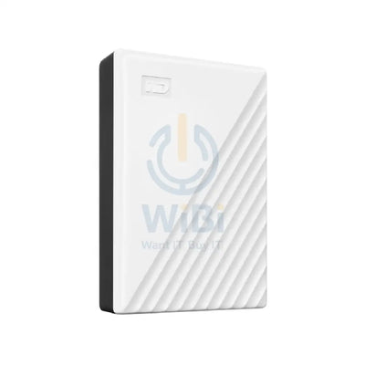 WD My Passport - 5TB / Up to 5Gb/s / USB 3.2 Gen 1 / White / External Hard Drive Storage > USB Hard Drive